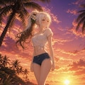 常夏のココナッツちゃん🥥✨ 2枚目