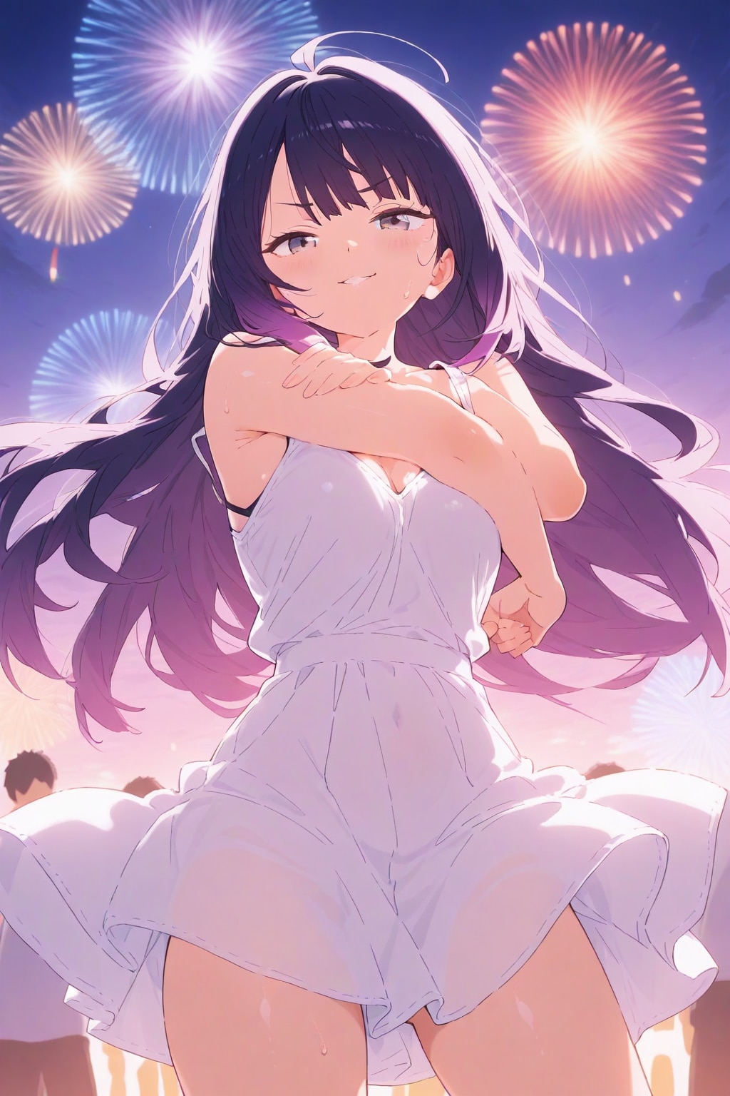 【怒】花火に遅刻ですか(-_-メ)