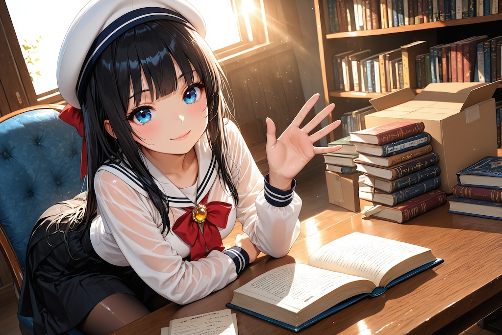 秘密のベレー帽