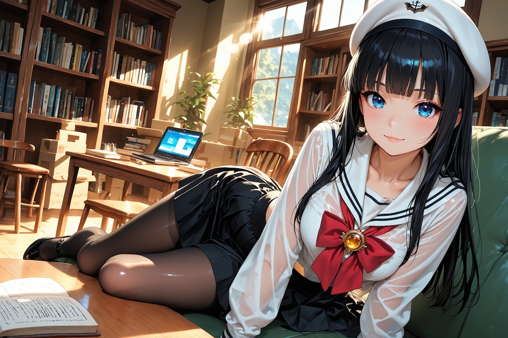 秘密のベレー帽