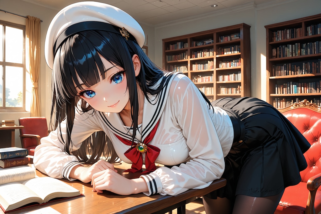 秘密のベレー帽