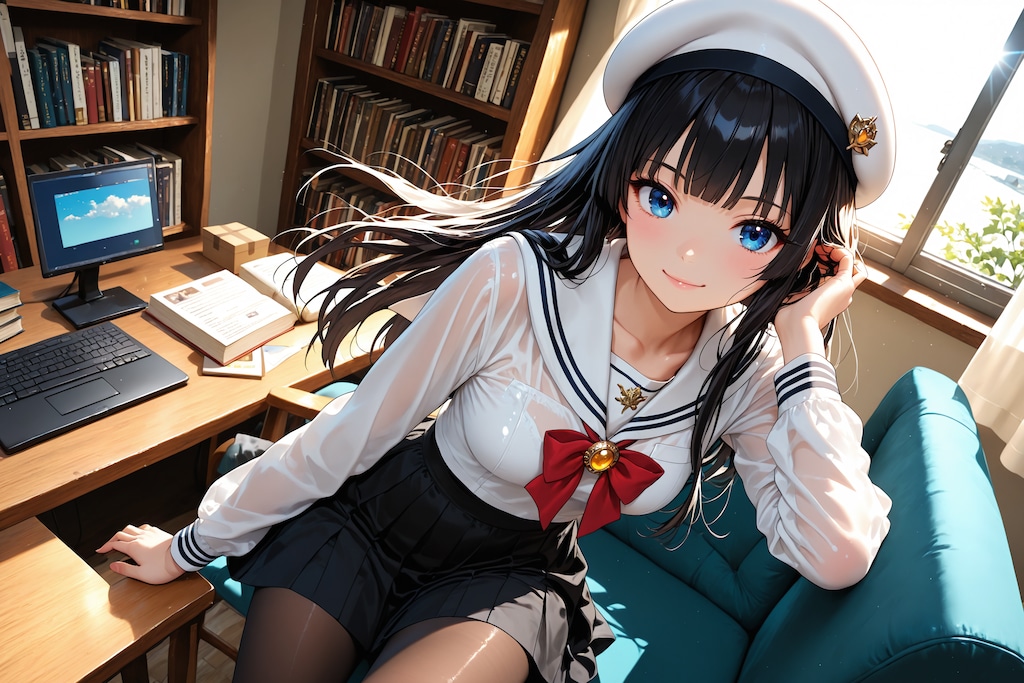 秘密のベレー帽