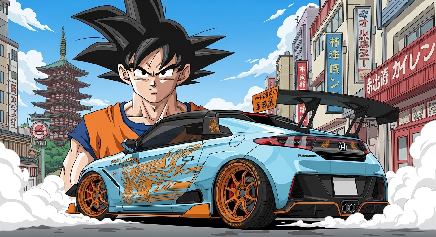 孫悟空とS660 | の人気AIイラスト・グラビア