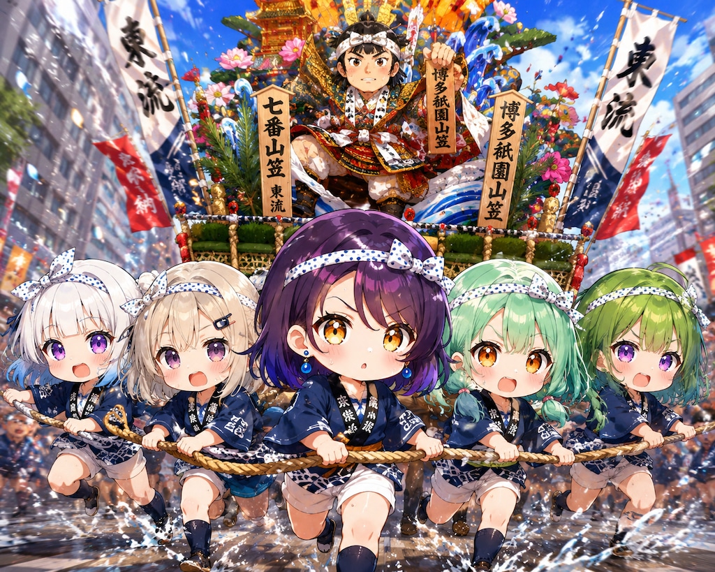 ちび博多祇園山笠