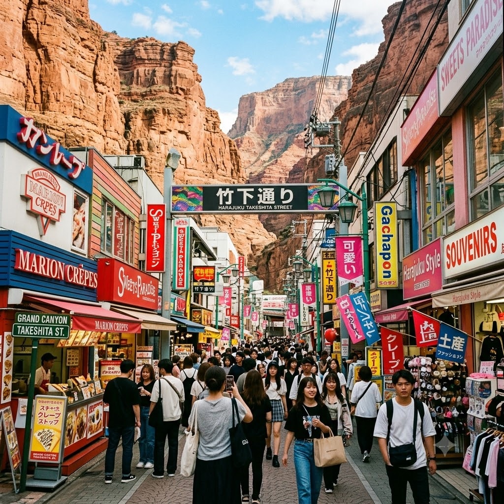 GrandCanyonの竹下通り