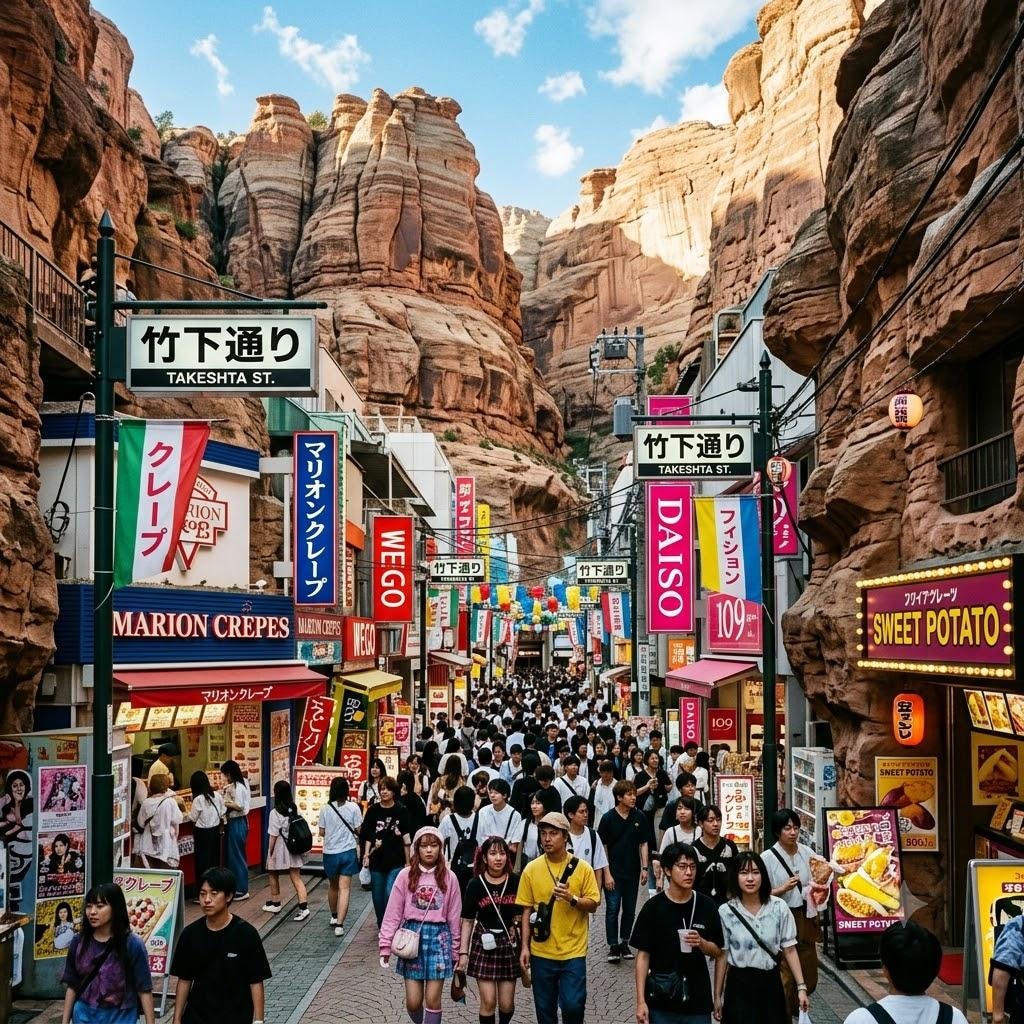 GrandCanyonの竹下通り