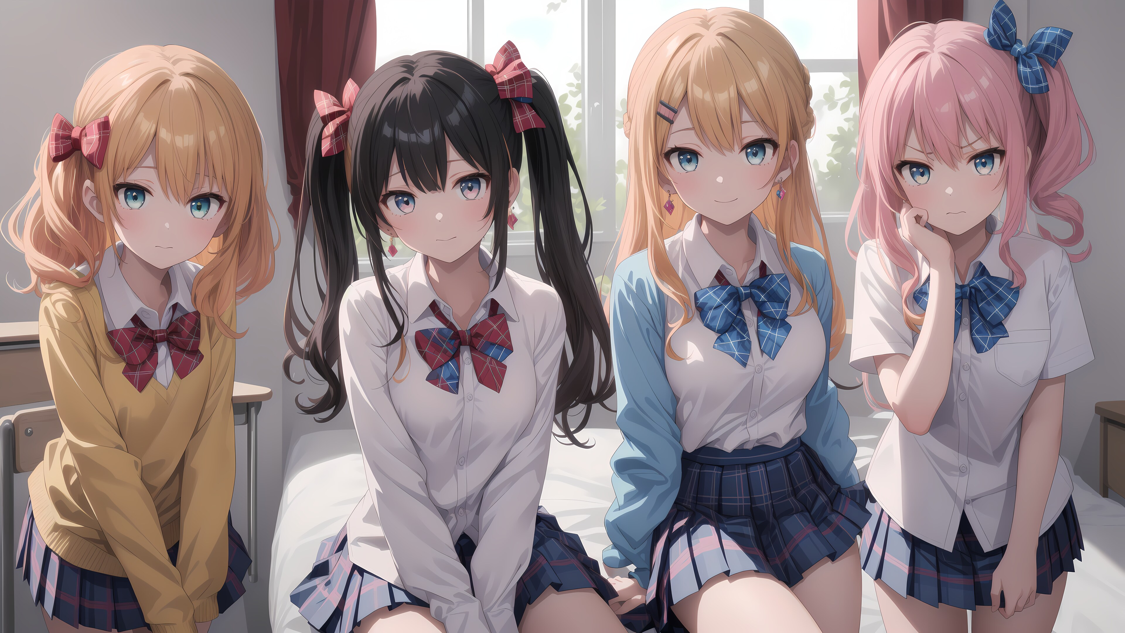 お見舞いにきてやったわよ💓感謝しなさい💓