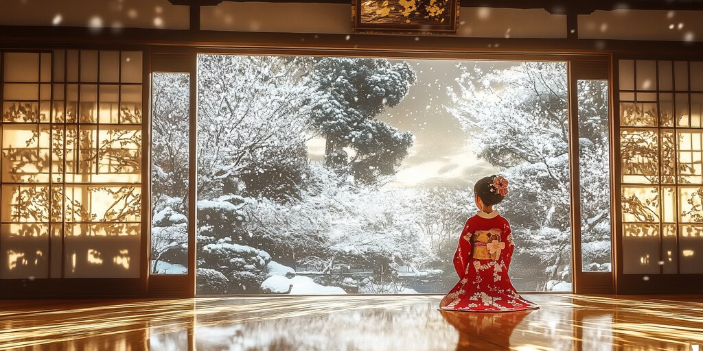 外は雪景色　2025/2/4