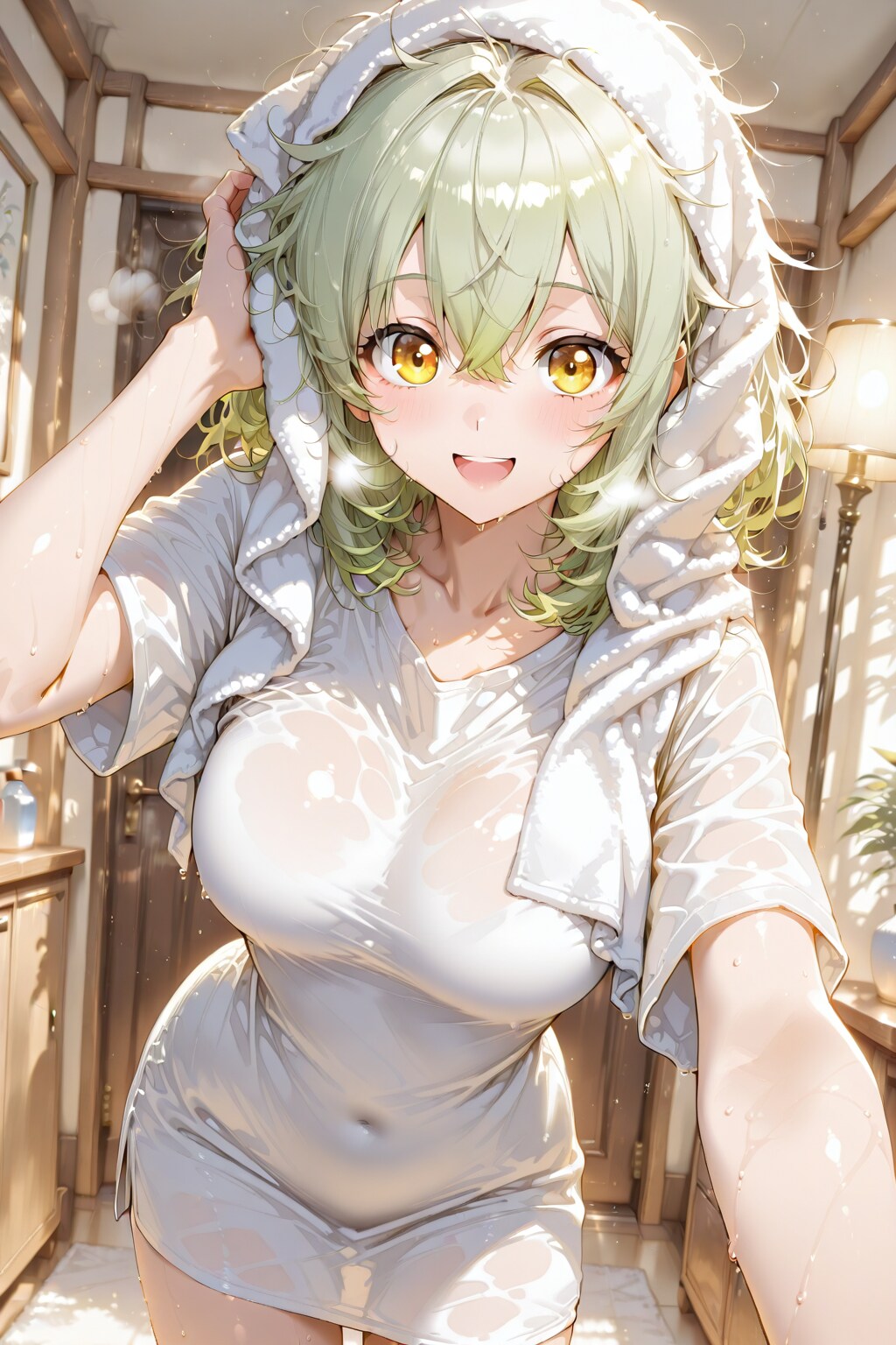 お風呂上がりのMESSちゃん