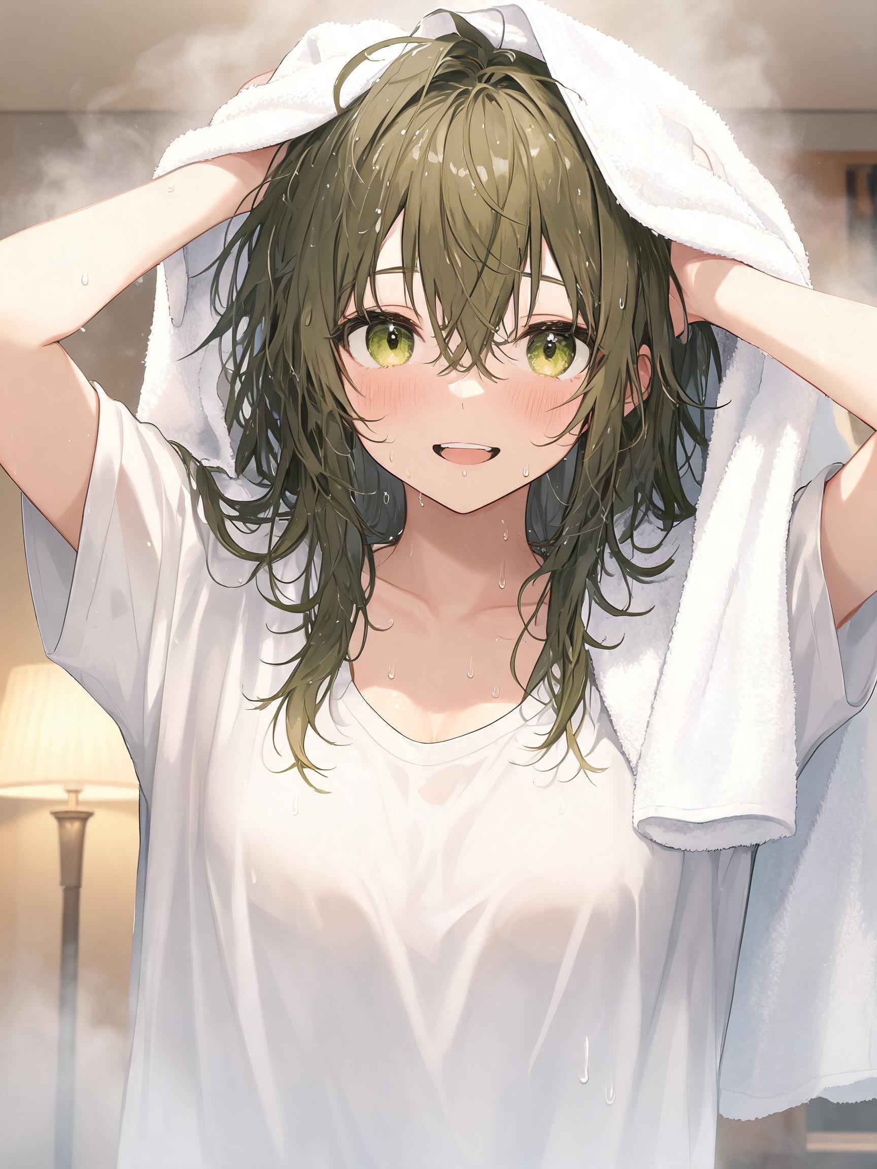 お風呂上がりのMESSちゃん