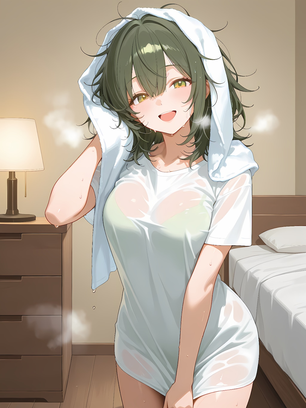 お風呂上がりのMESSちゃん