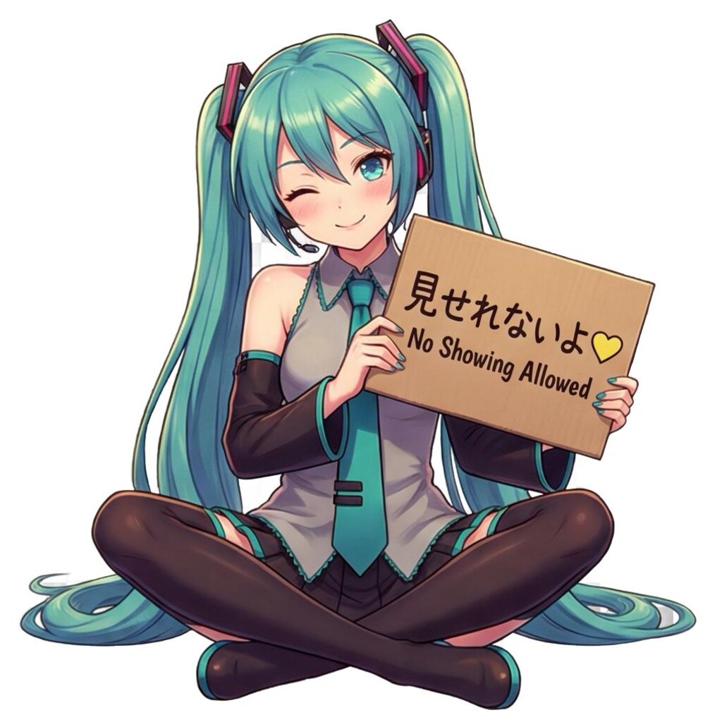 初音ミクの見せれないよ♡ ポーズコレクション