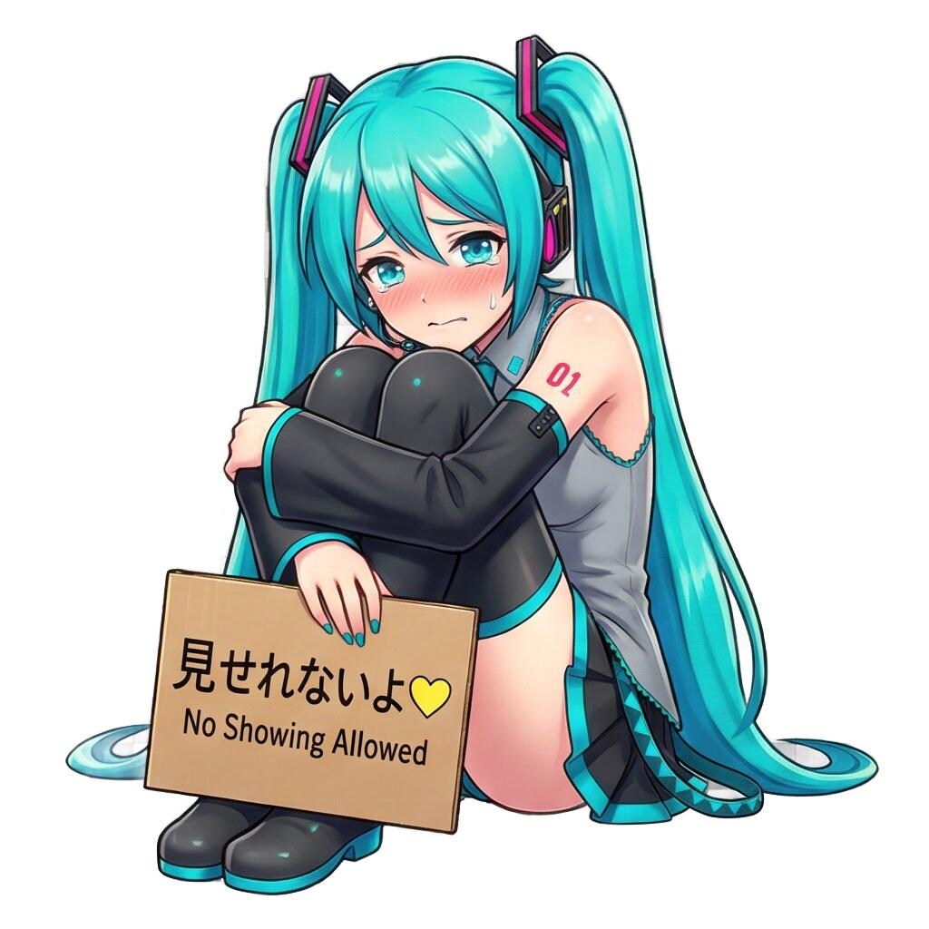 初音ミクの見せれないよ♡ ポーズコレクション