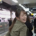 駅のど真ん中で亀甲縛り露出プレイ 7枚目