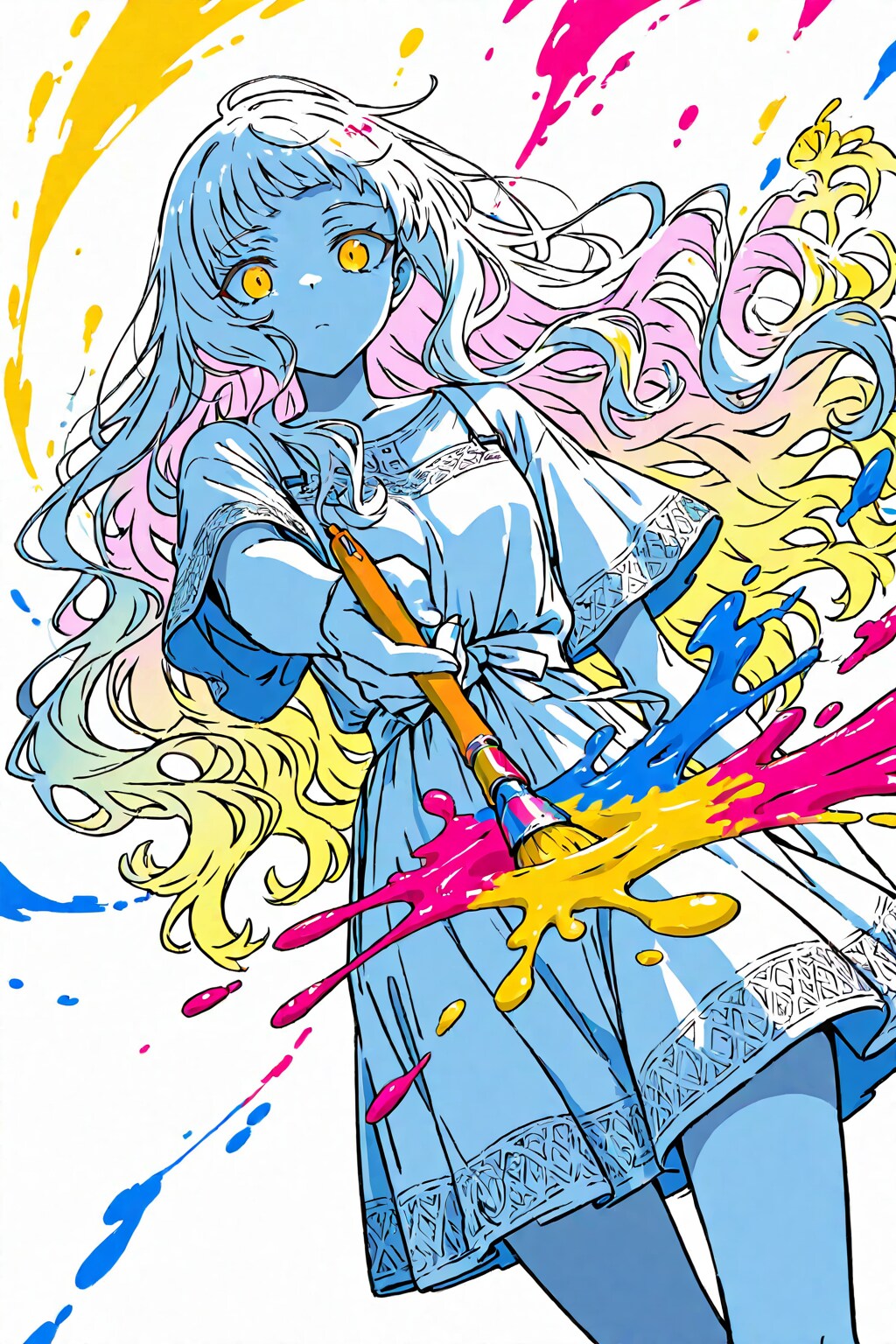色を添える