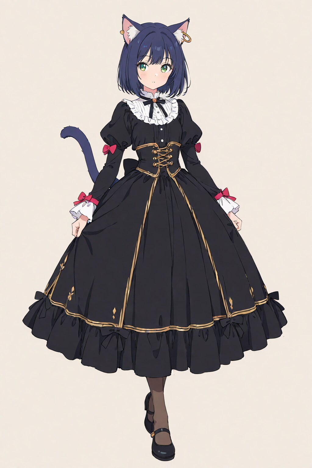 服装をちゃんと指定して描かせてみよう