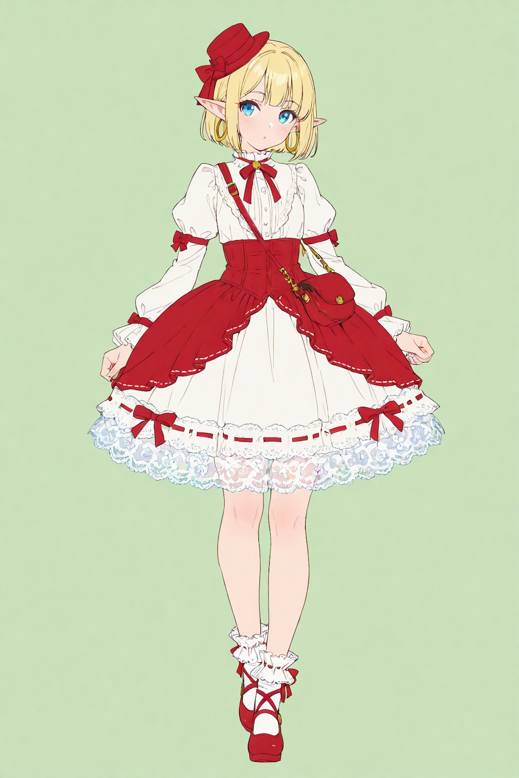 服装をちゃんと指定して描かせてみよう