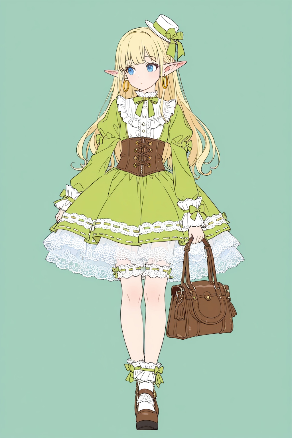 服装をちゃんと指定して描かせてみよう