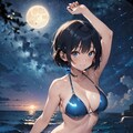 夜の海のマーメイド 2枚目