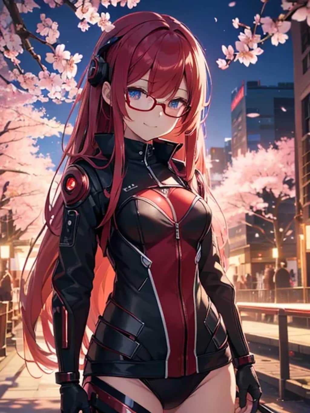 時間跳躍者ちゃんと桜