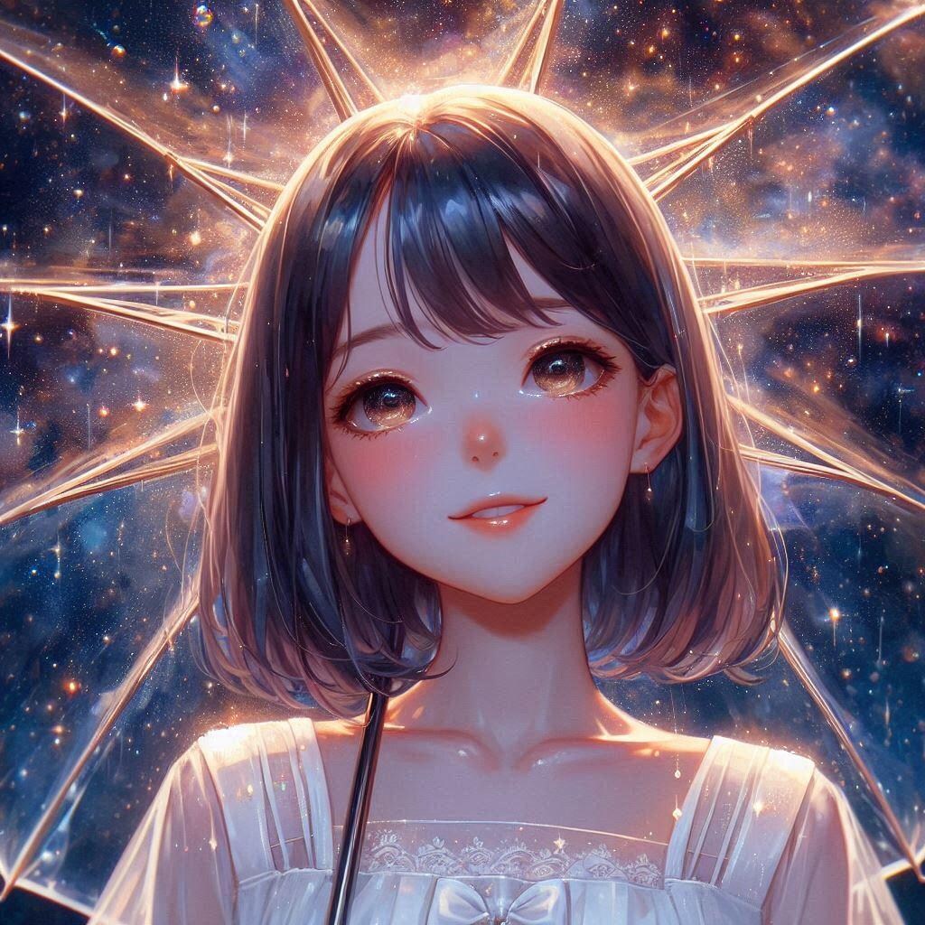 傘をさして歩こう。