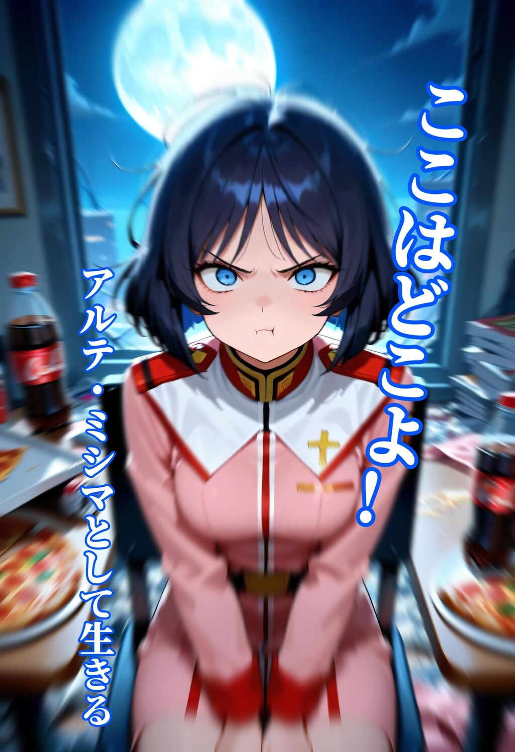 小説『連邦の白いピッツァ』【ニャンノ世界】