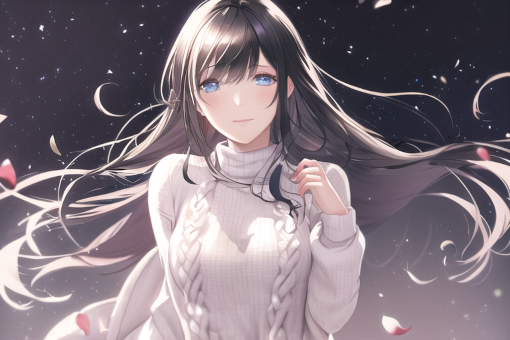 ニットのセーター