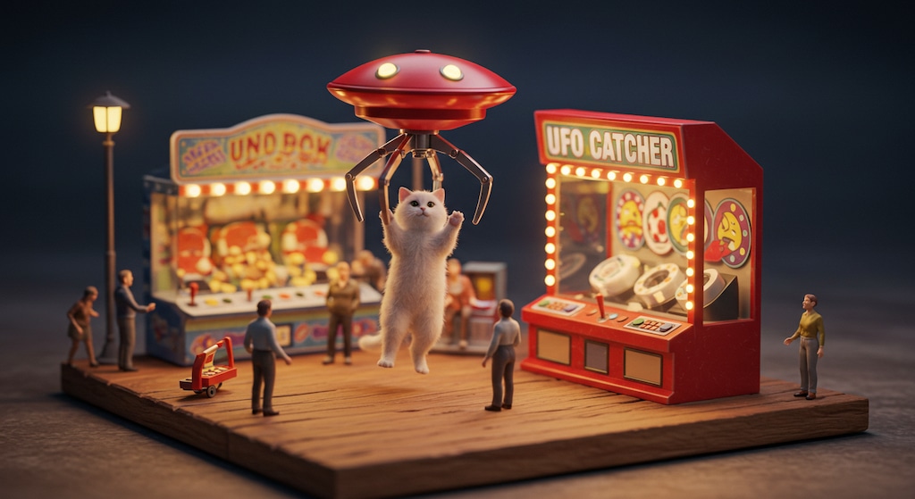 ６月２４日はUFOキャッチャーの日