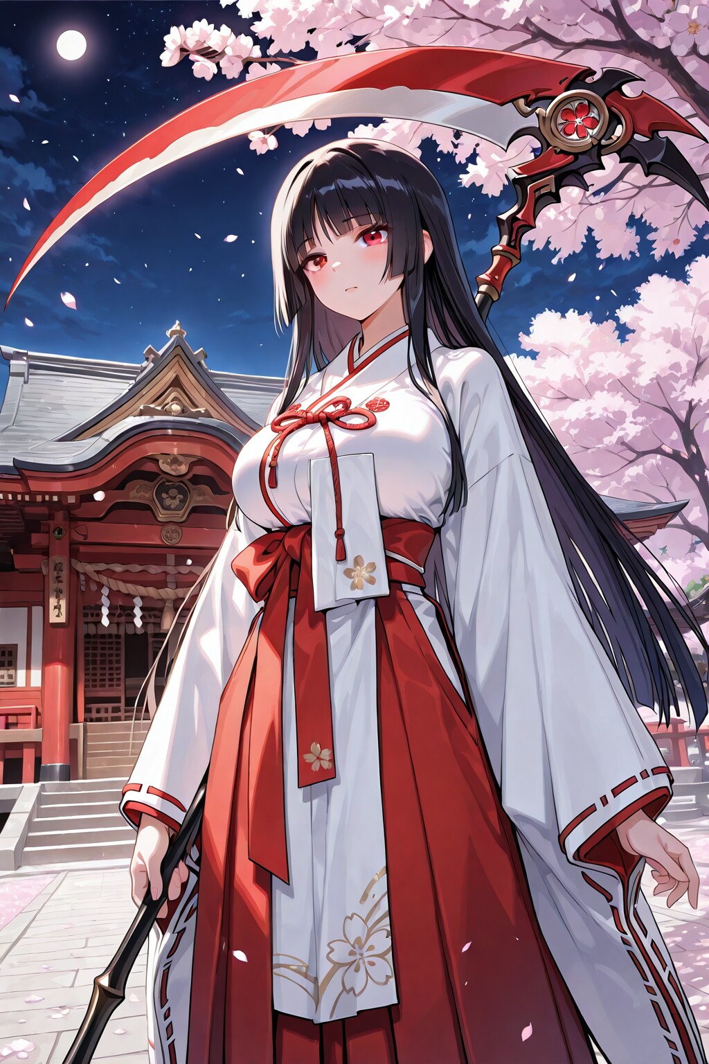 大鎌女子