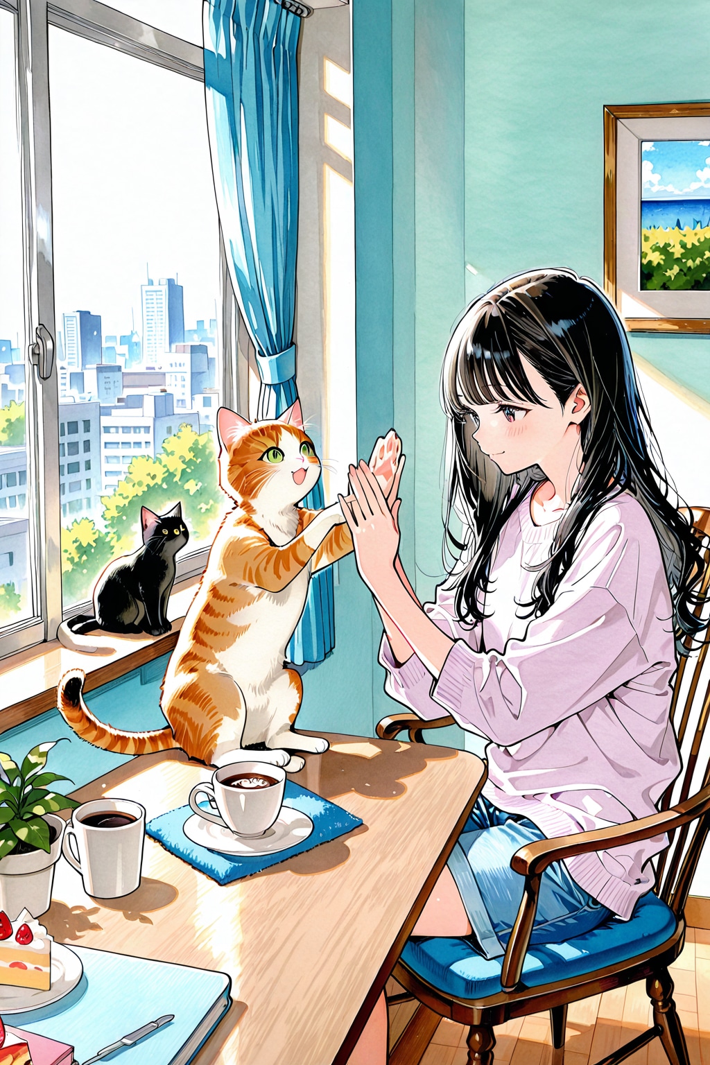 ハイタッチ(PHOENIX)(39) | の人気AIイラスト・グラビア