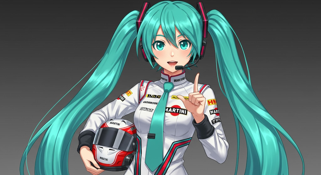 MARTINIレーシングスーツ初音ミク