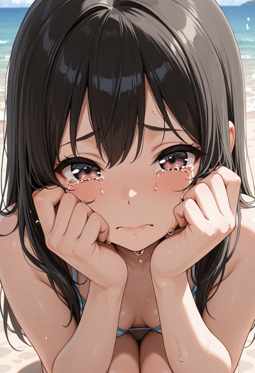 海辺の涙