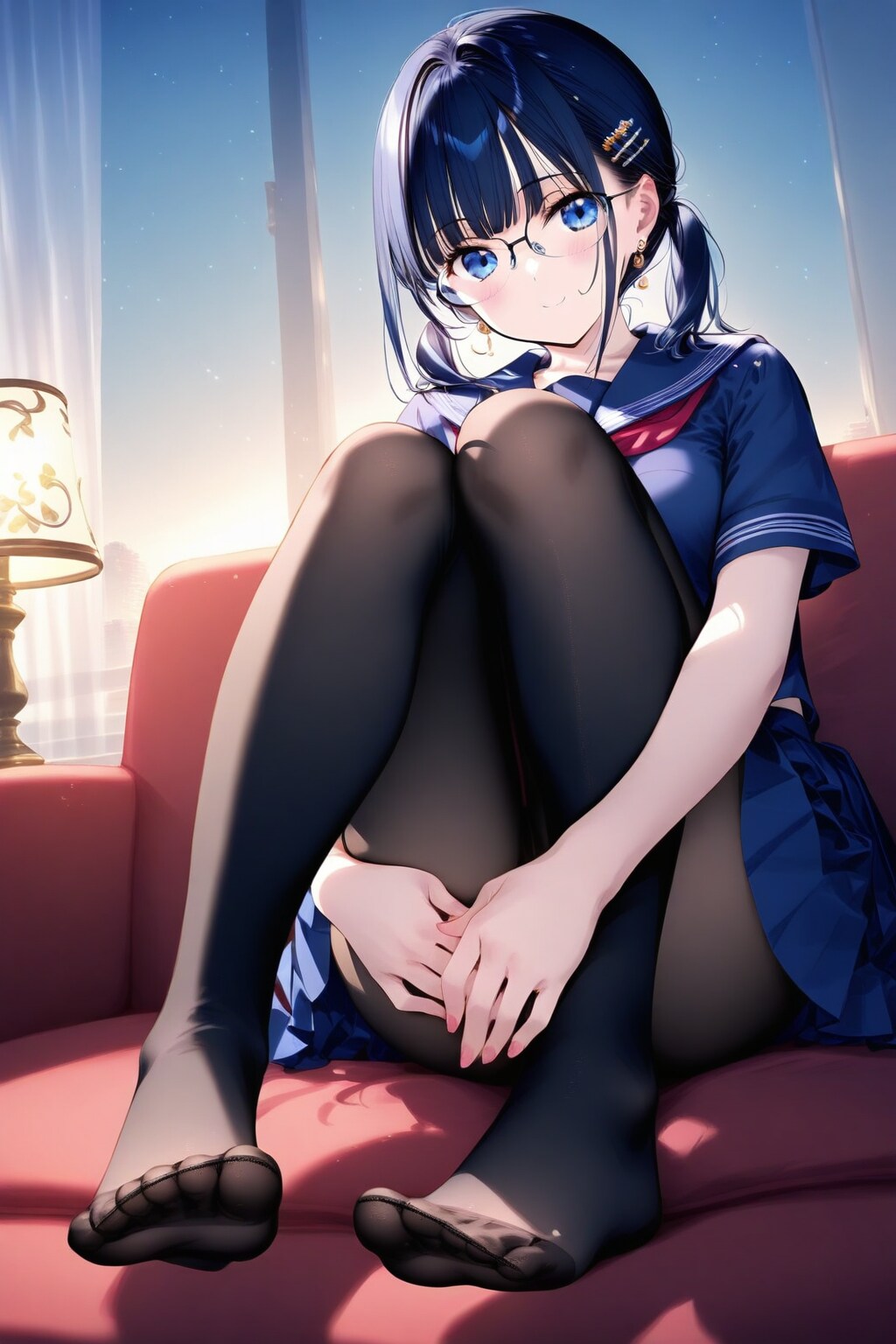 夕暮れ