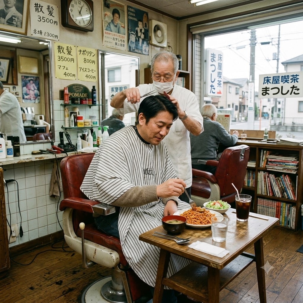 床屋食堂