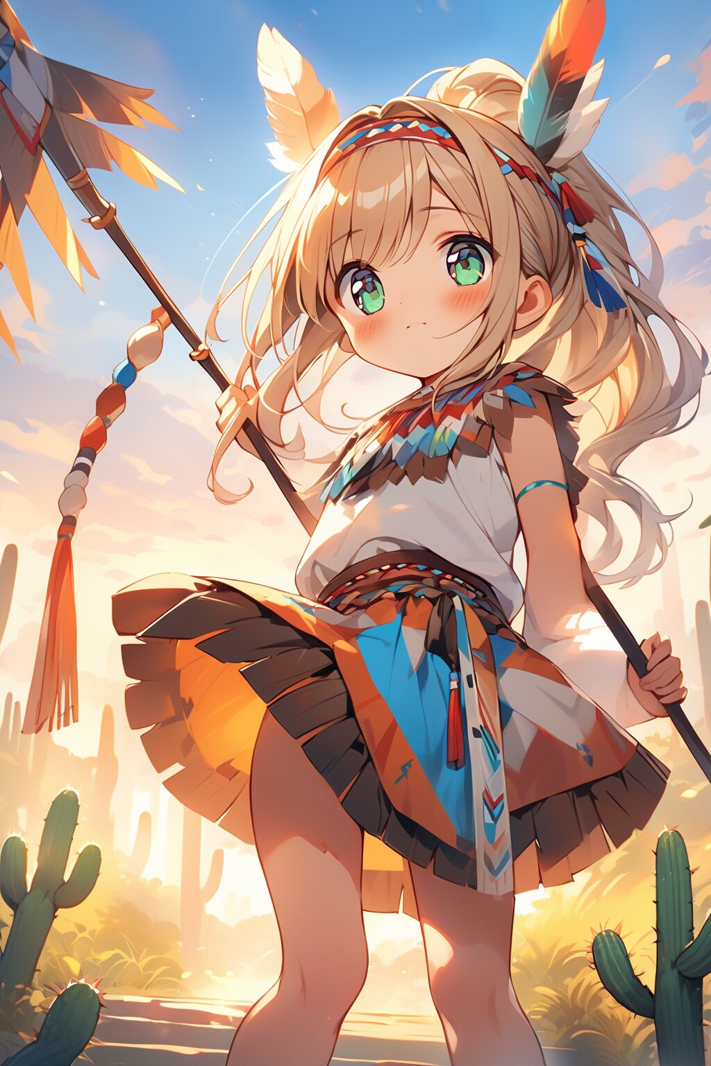 ネイティブアメリカン | の人気AIイラスト・グラビア