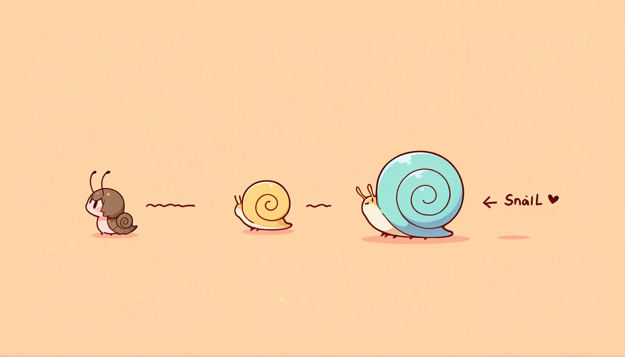 カタツムリの行進 | の人気AIイラスト・グラビア