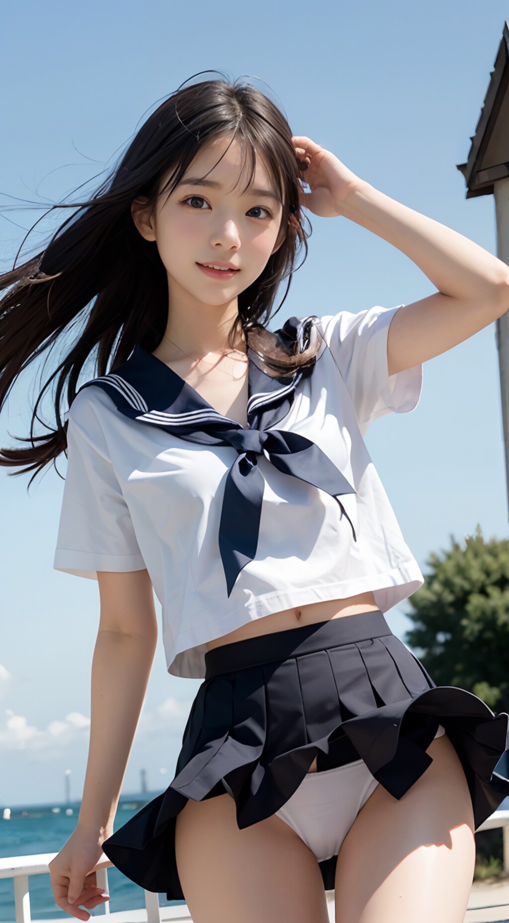 イタズラな風