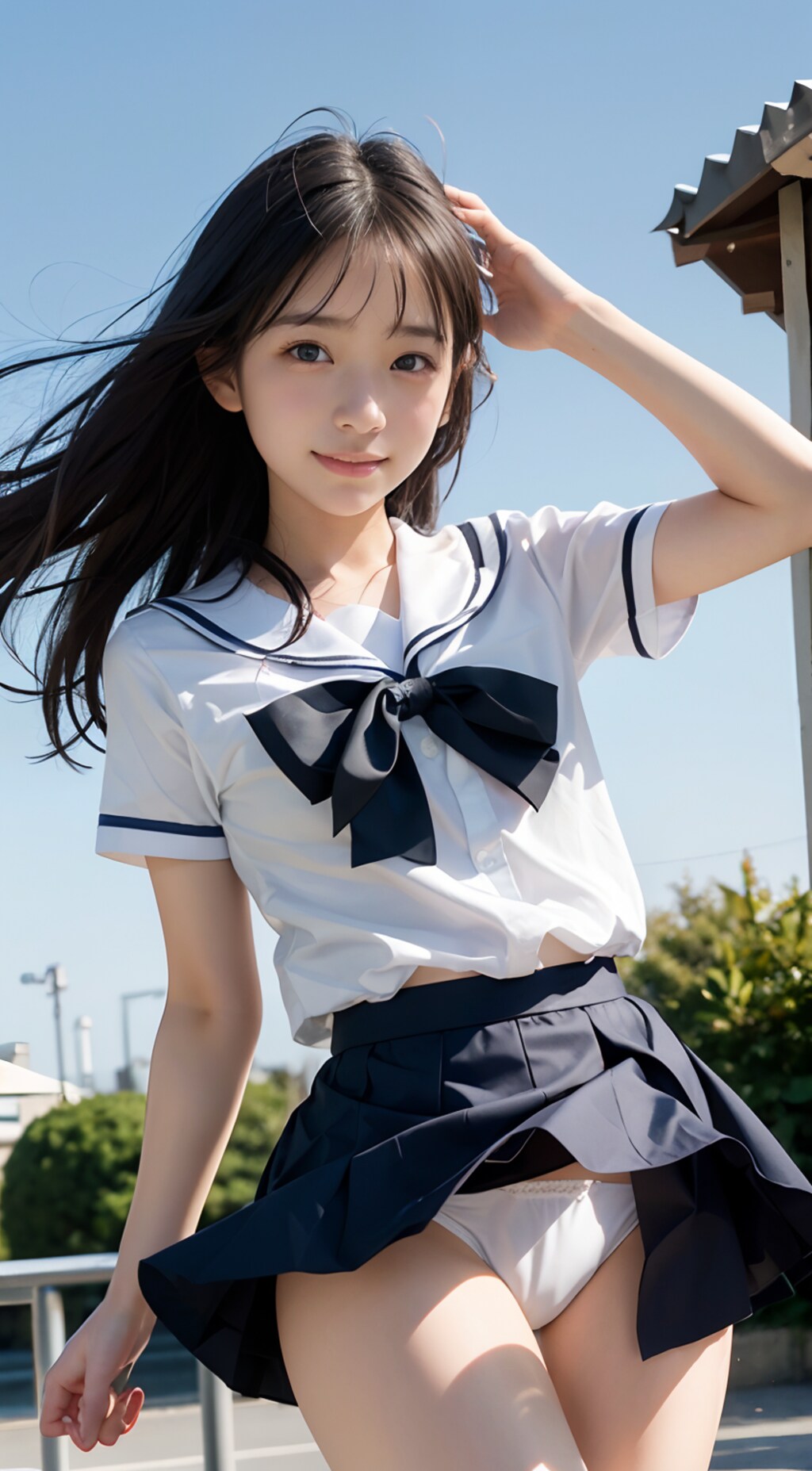 イタズラな風