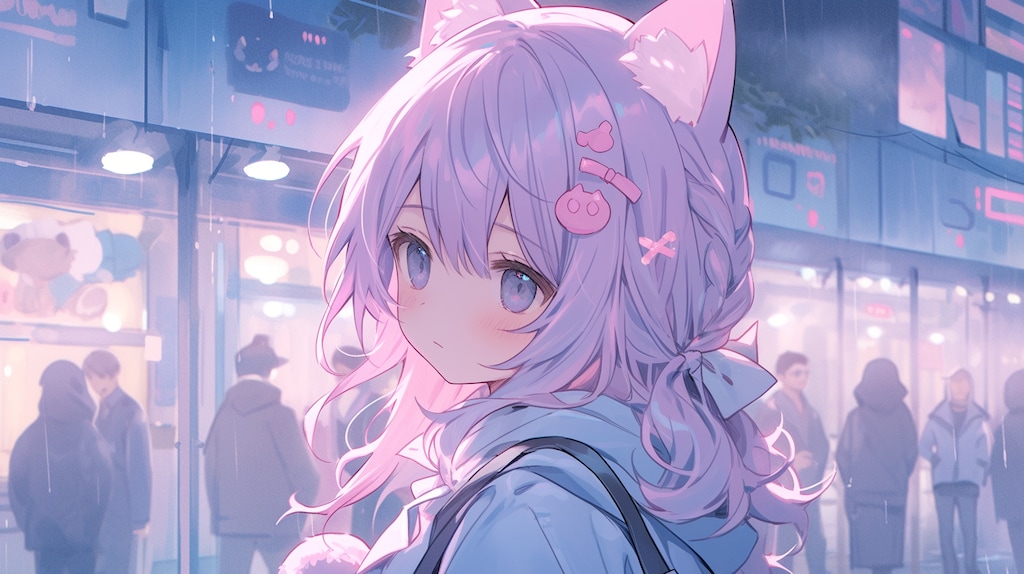 雨夜の街で交差する運命