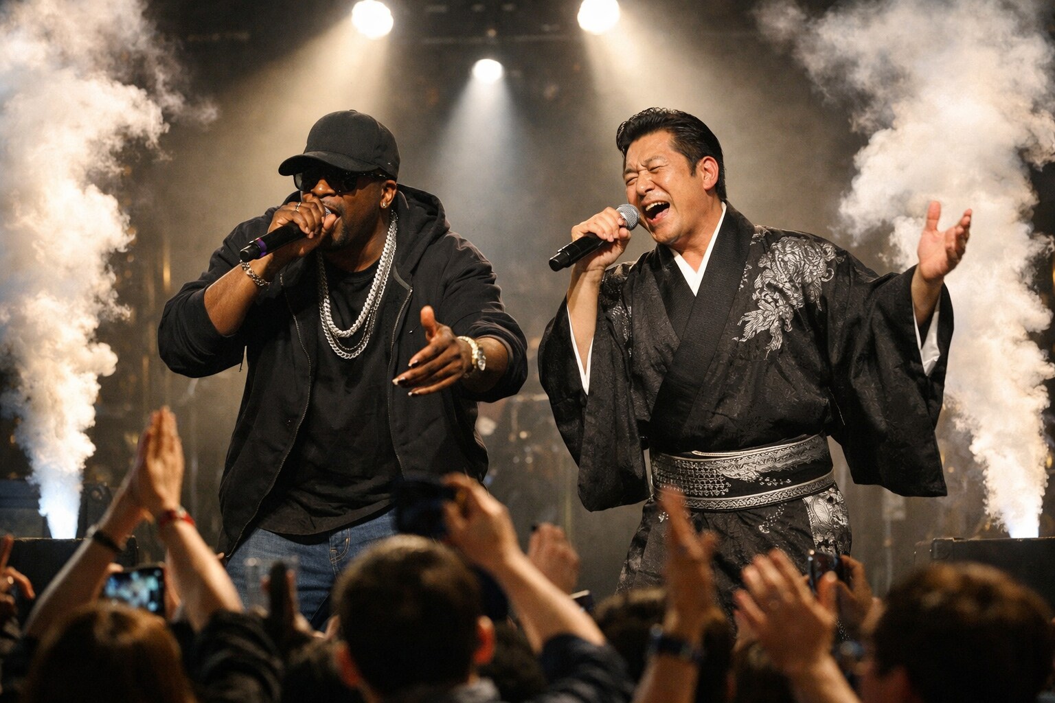 HipHop vs 演歌 | の人気AIイラスト・グラビア