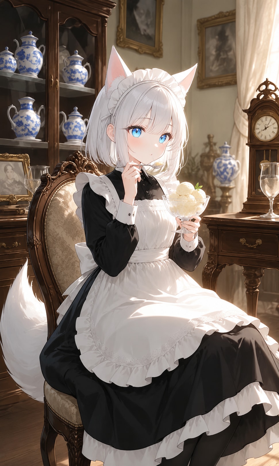 バニラアイス