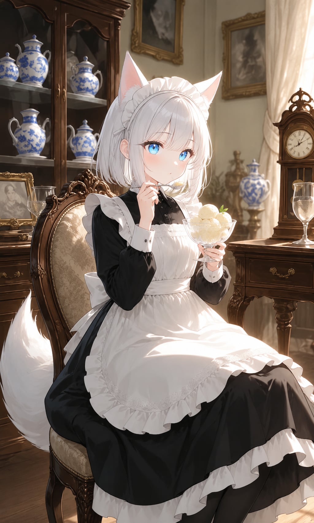 バニラアイス