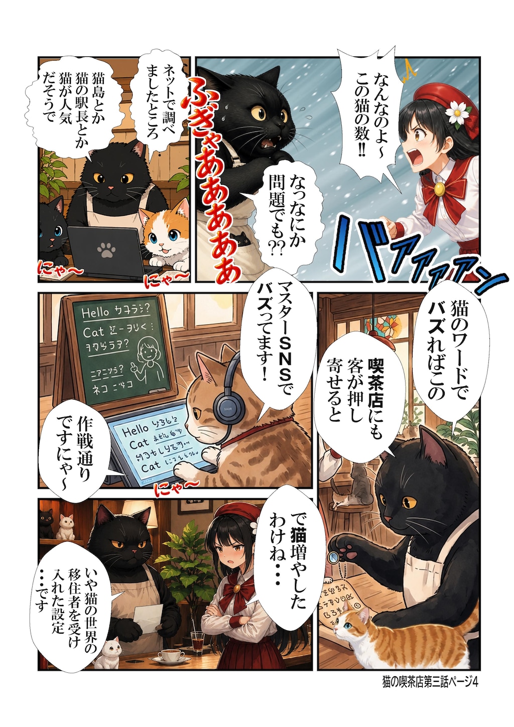 猫の喫茶店　第三話