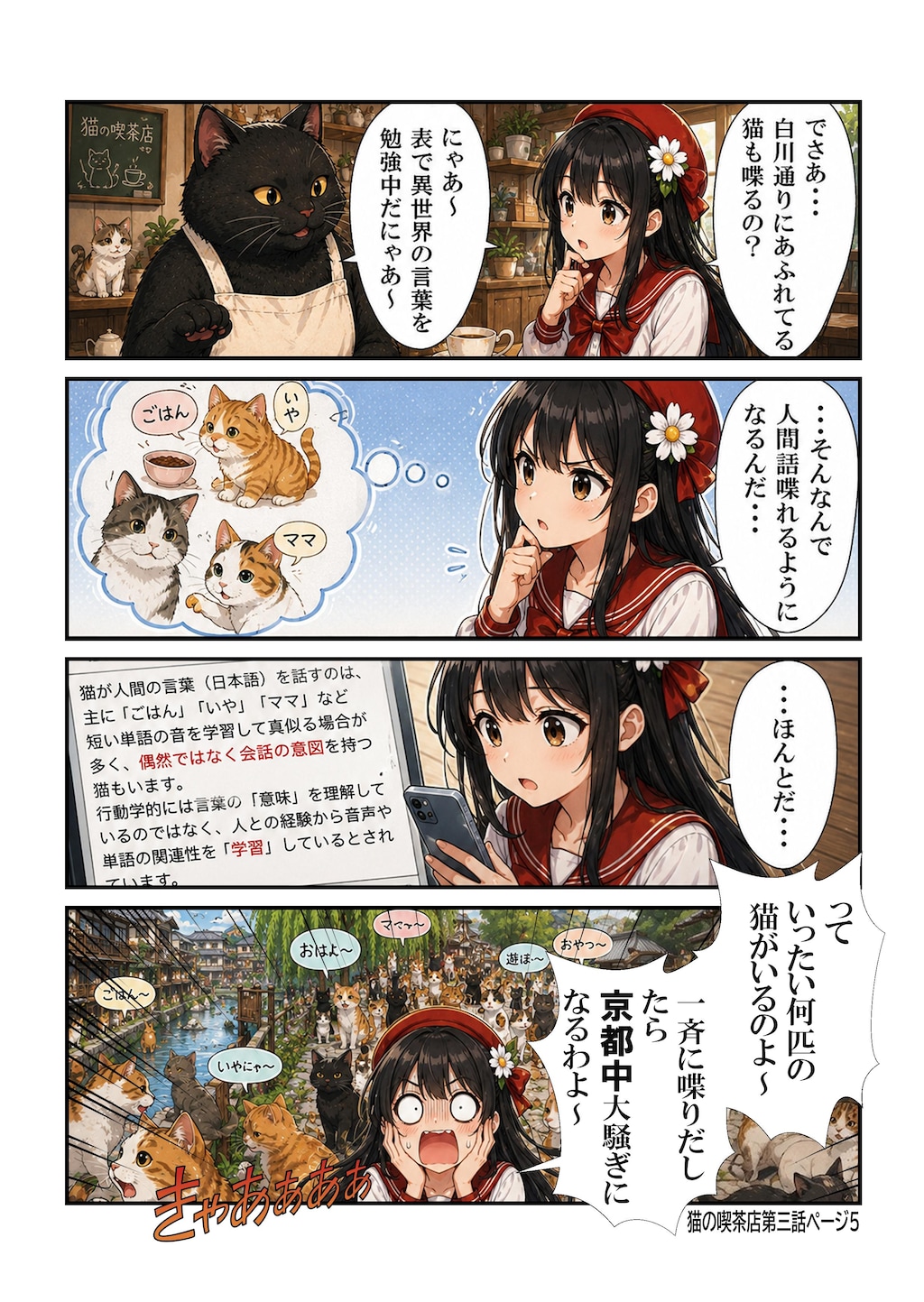 猫の喫茶店　第三話