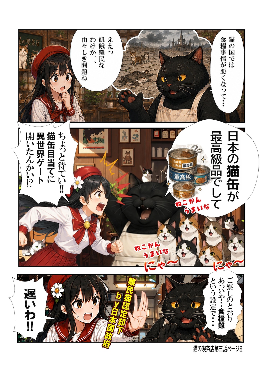 猫の喫茶店　第三話