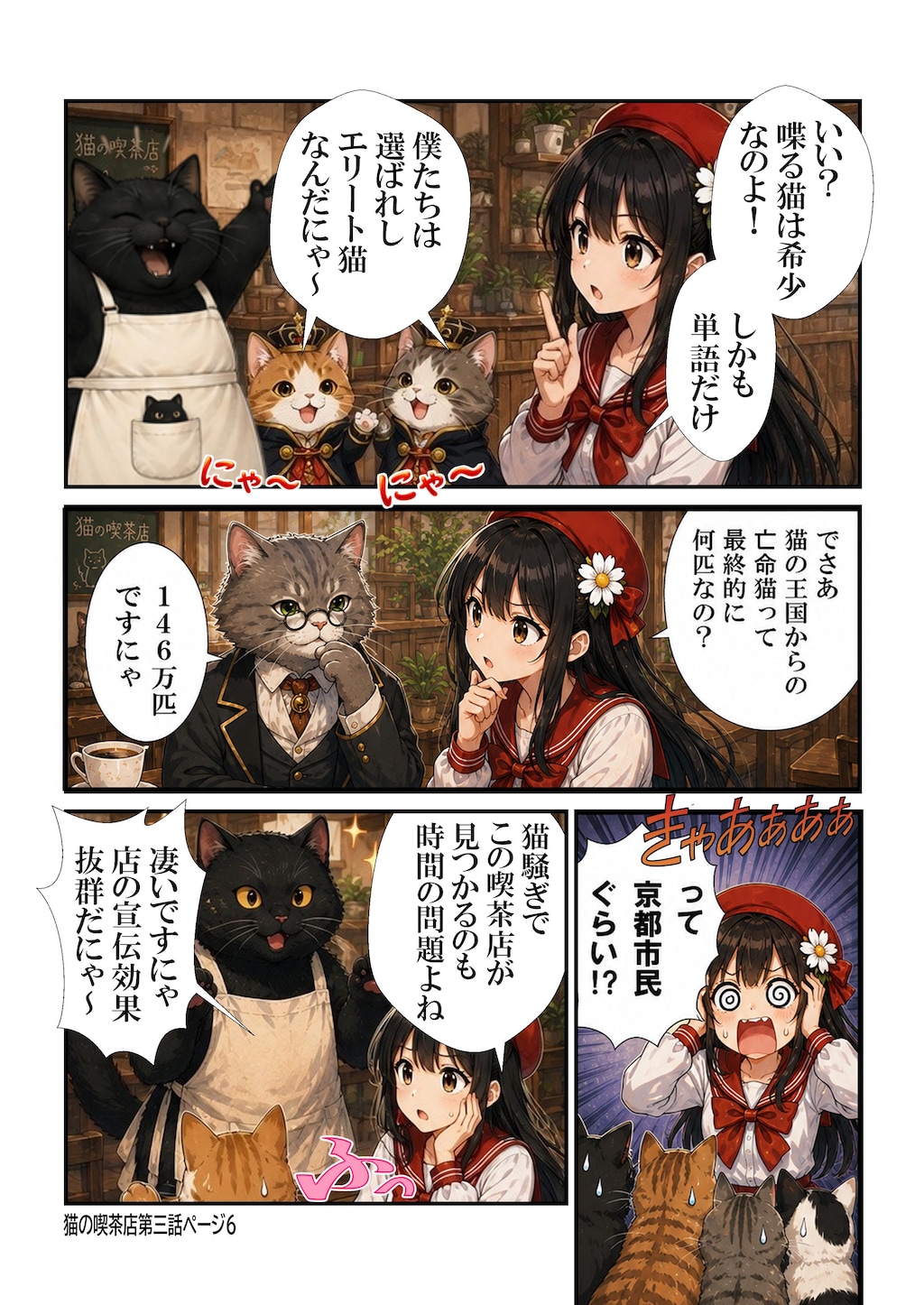 猫の喫茶店　第三話
