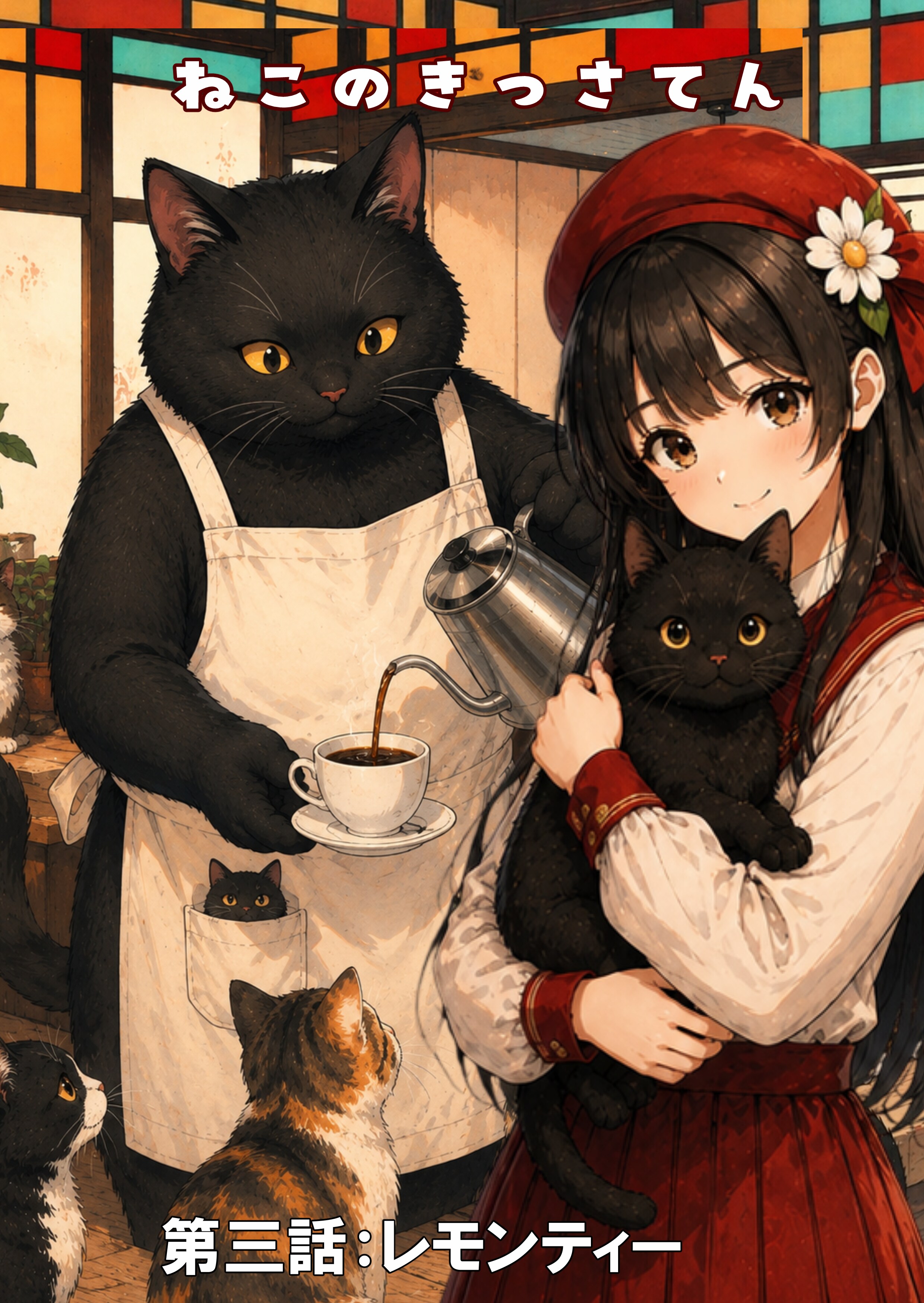 猫の喫茶店　第三話 | の人気AIイラスト・グラビア