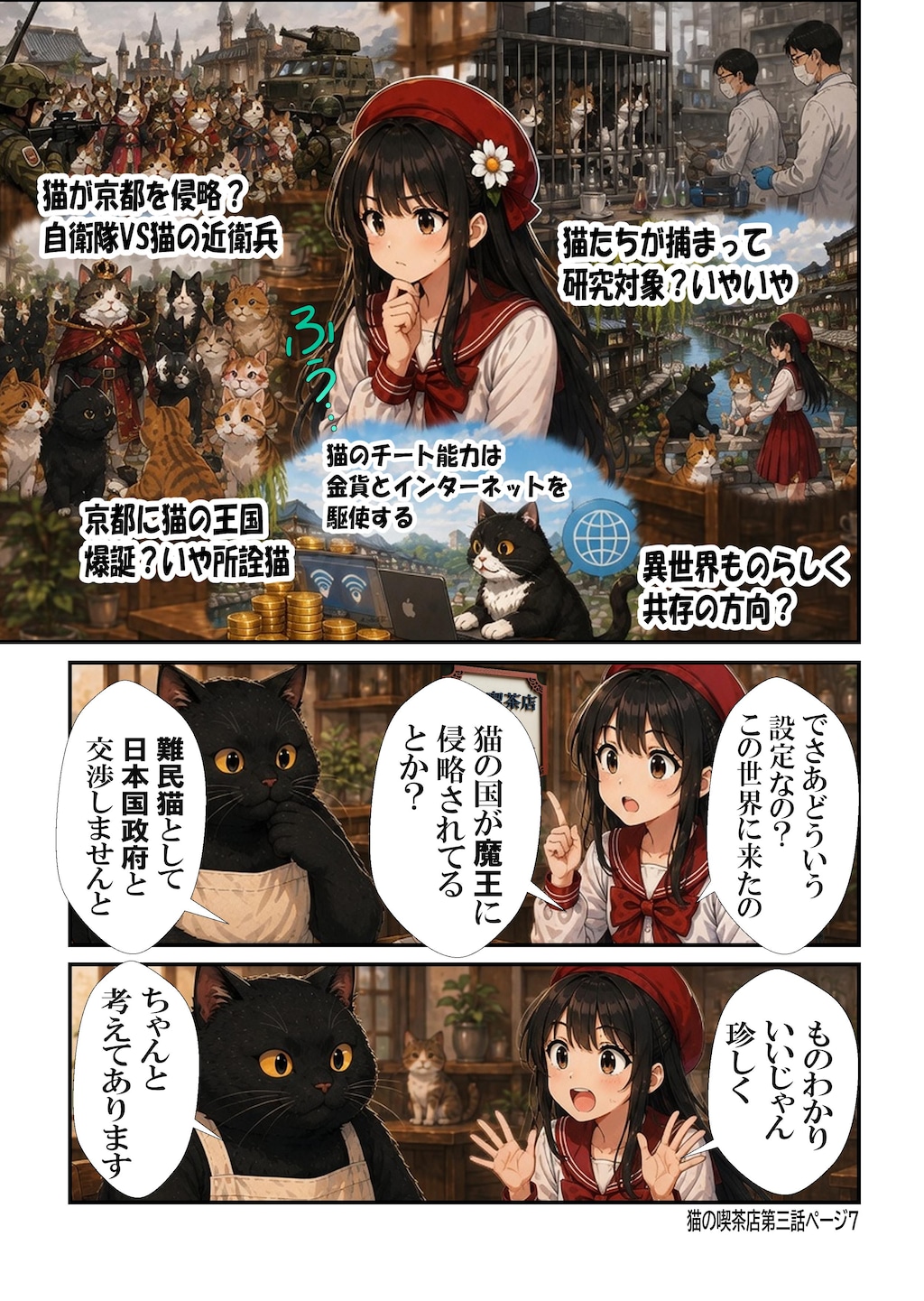 猫の喫茶店　第三話