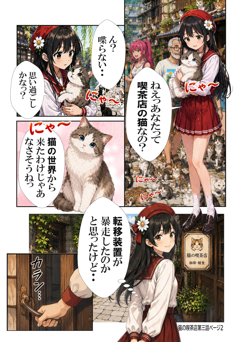 猫の喫茶店　第三話
