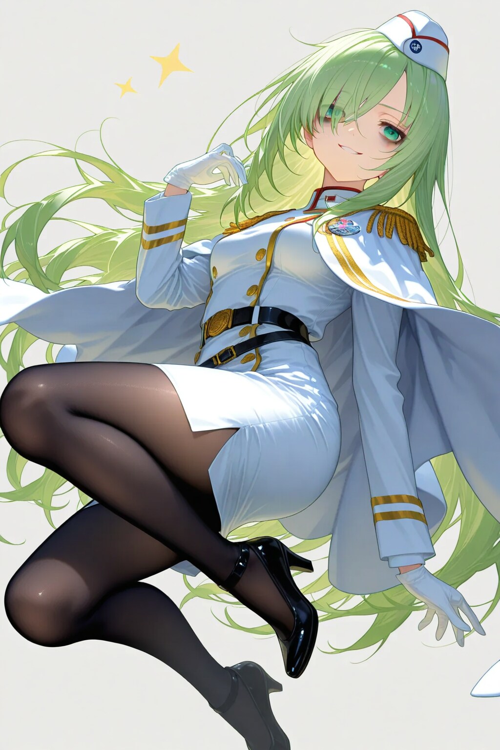 強化人間的な黒木智子艦長